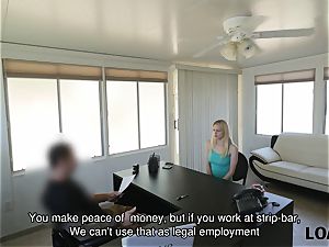 LOAN4K. Loan agent offers his help in exchange for sultry hookup